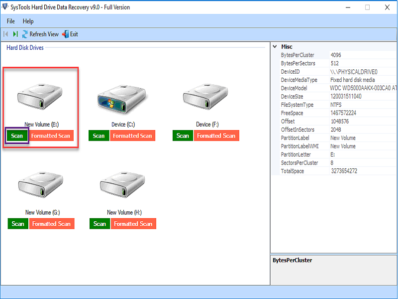 recover formatted windows data