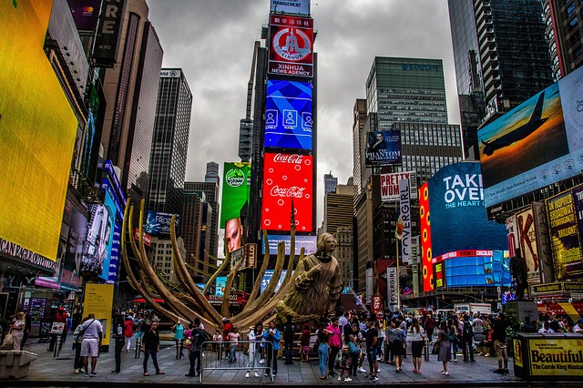 Times Square in New York City