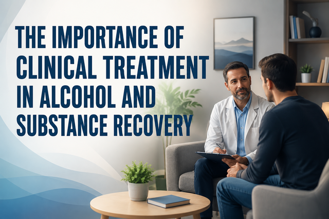 The Importance of Clinical Treatment in Alcohol and Substance Recovery