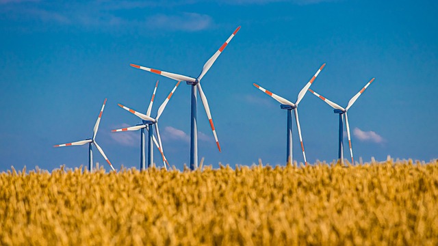 windmill turbines