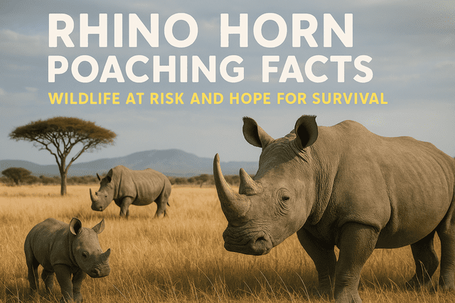 Rhino Horn Poaching Facts