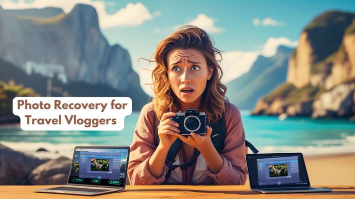 Photo Recovery for Travel Vloggers