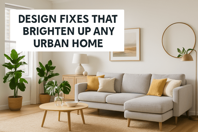Design Fixes That Brighten Up Any Urban Home