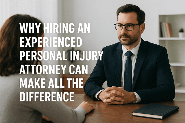 Hiring an Experienced Personal Injury Attorney Can Make All the Difference