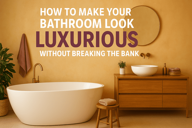 Make Your Bathroom Look Luxurious Without Breaking the Bank