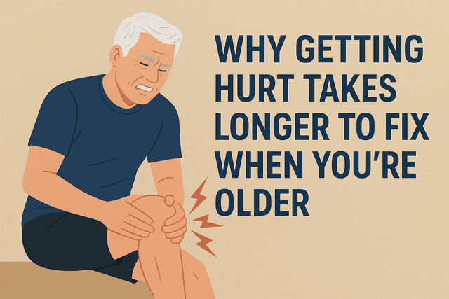Getting Hurt Takes Longer to Fix When Youre Older