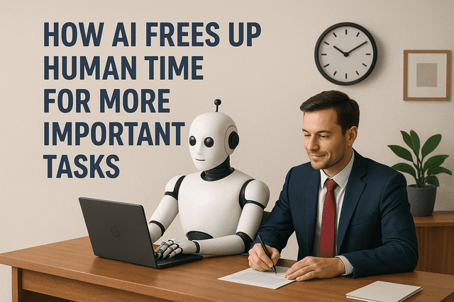 How AI Frees Up Human Time for More Important Tasks