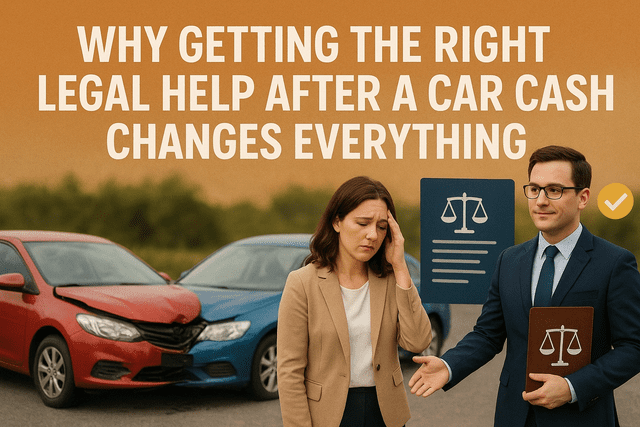 Why Getting the Right Legal Help After a Car Crash Changes Everything