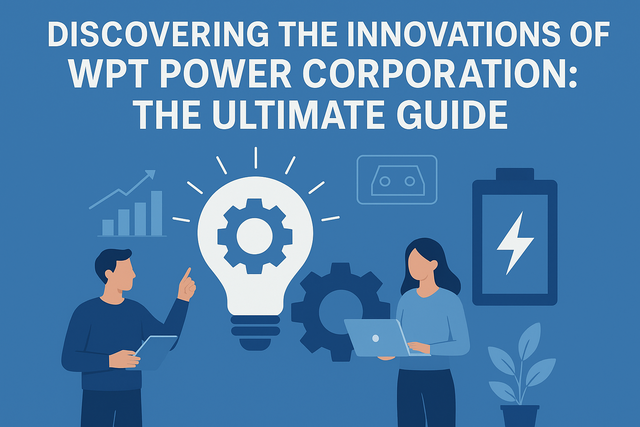 Innovations of WPT Power Corporation
