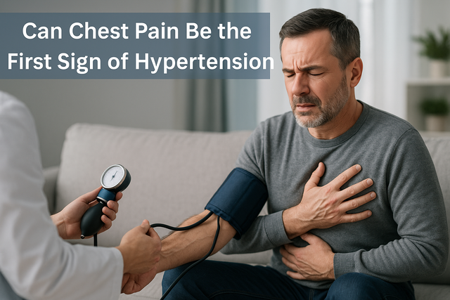 Can Chest Pain Be the First Sign of Hypertension
