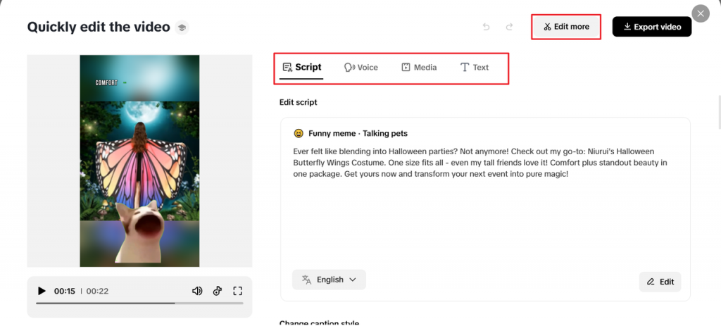 Step 2 Refine the YouTube intro