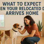 What to Expect When Your Relocated Dog Arrives Home