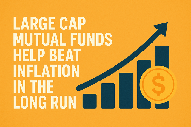 large cap mutual funds help beat inflation