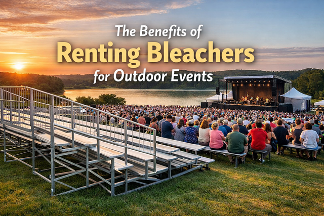Benefits of Renting Bleachers for Outdoor Events