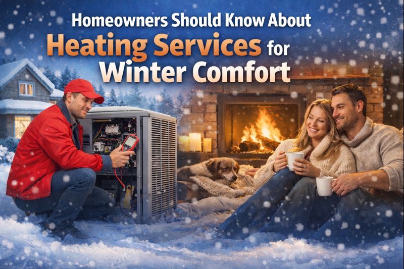 Homeowners Should Know About Heating Services for Winter Comfort