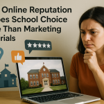 Online Reputation Shapes School Choice