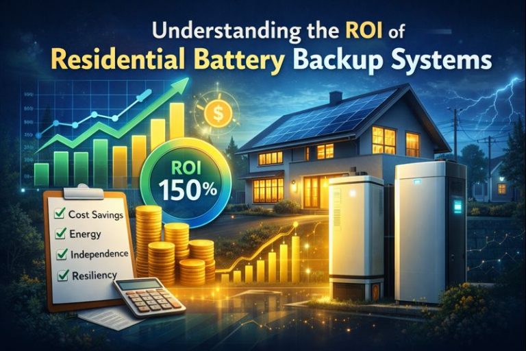 Raised Backup System Understanding the ROI of Residential Battery Backup Systems