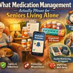 What Medication Management Actually Means for Seniors Living Alone