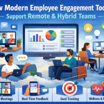 How Modern Employee Engagement Tools Support Remote and Hybrid Teams