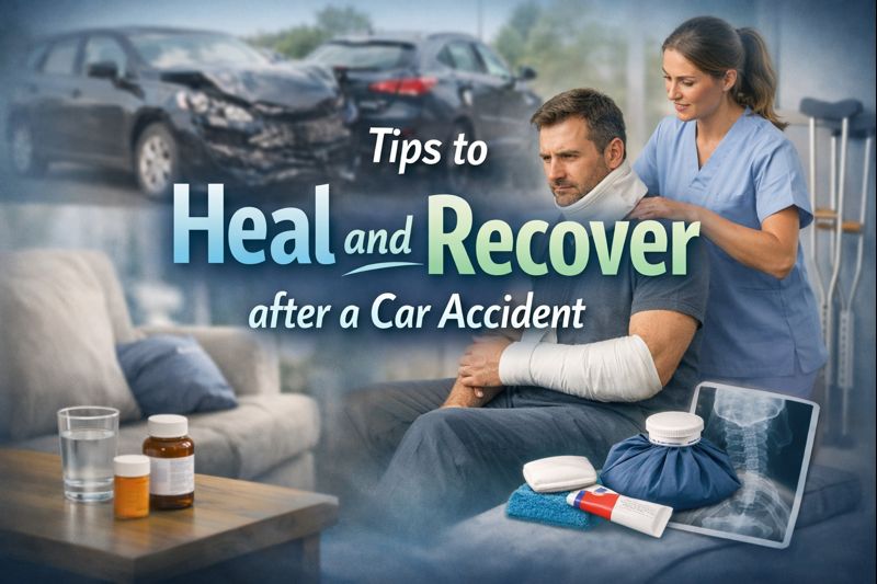 Tips to Heal and Recover after a Car Accident