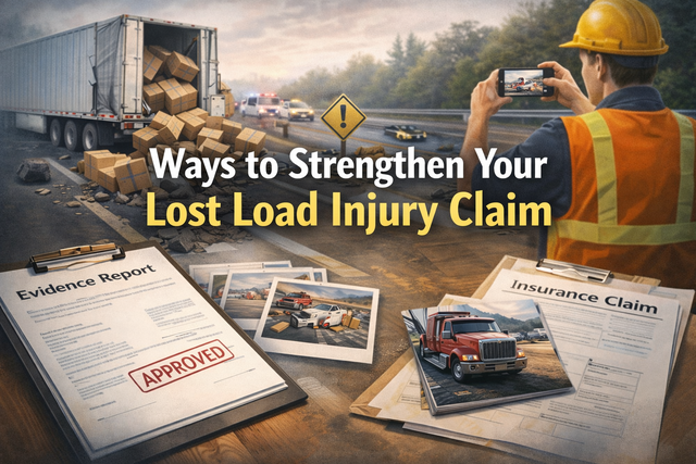 Ways to Strengthen Your Lost Load Injury Claim