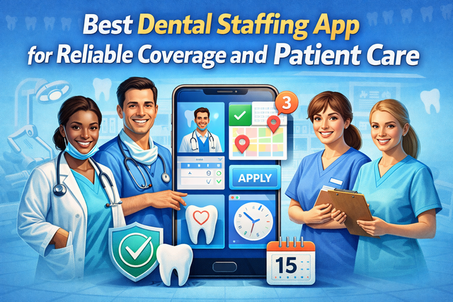 Best Dental Staffing App for Reliable Coverage and Patient Care