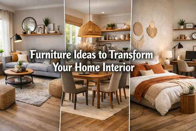 Furniture Ideas to Transform Your Home Interior
