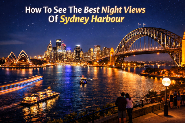 Night Views Of Sydney Harbour