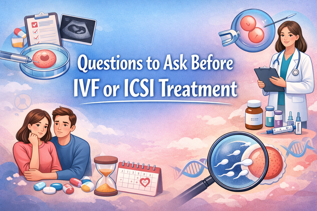 Questions to Ask Before IVF or ICSI Treatment