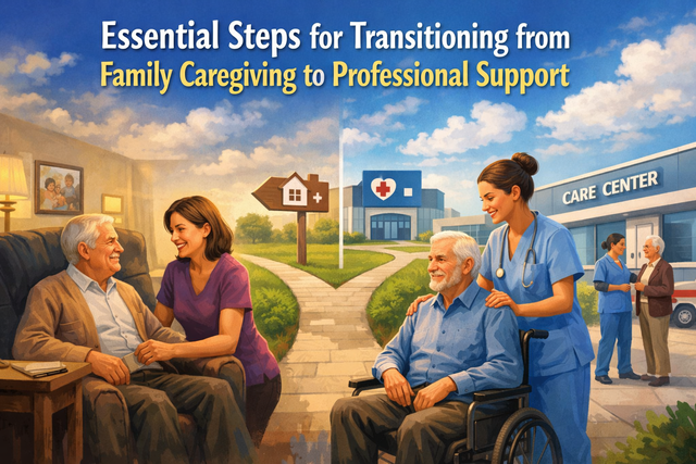 Essential Steps for Transitioning from Family Caregiving to Professional Support