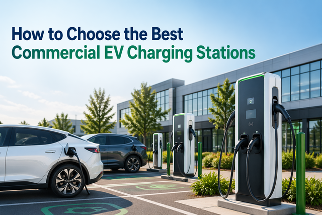 How to Choose the Best Commercial EV Charging Stations