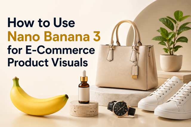 How to Use Nano Banana 3 for E-Commerce Product Visuals