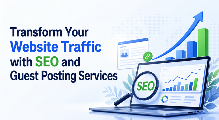 Transform Your Website Traffic with SEO and Guest Posting Services