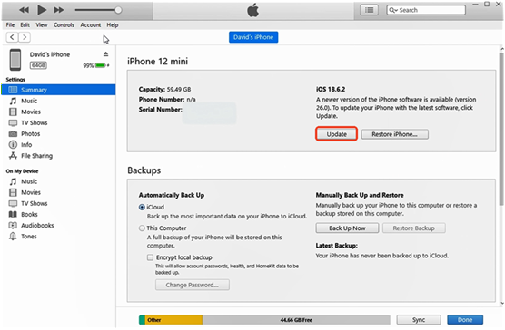 Your iPhone will restart after installation
