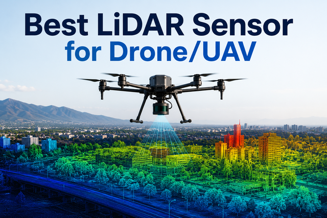 Best LiDAR Sensor for Drone and UAV