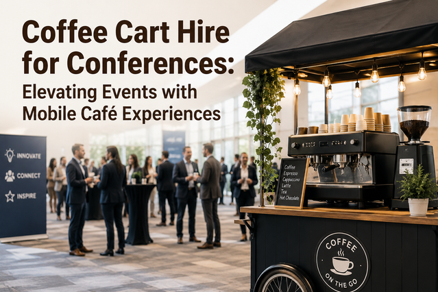 Coffee Cart Hire for Conferences