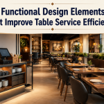 Functional Design Elements That Improve Table Service Efficiency