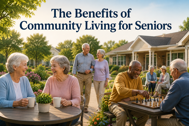 The Benefits of Community Living for Seniors