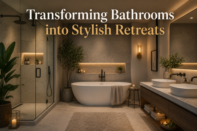 Transforming Bathrooms into Stylish Retreats
