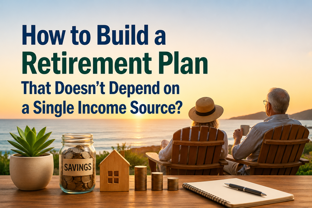 How to Build a Retirement Plan That Doesn't Depend on a Single Income Source