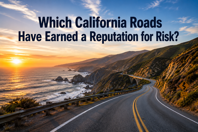 Which California Roads Have Earned a Reputation for Risk