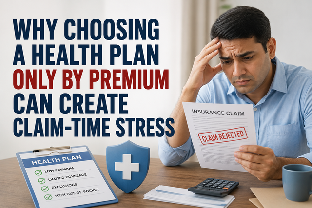 Why Choosing a Health Plan Only by Premium Can Create Claim-Time Stress