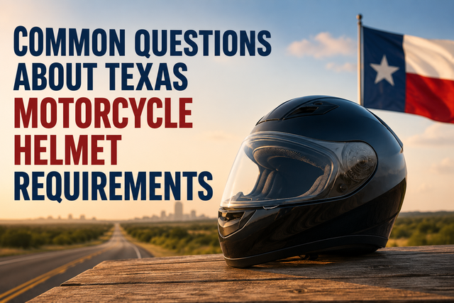 Common Questions About Texas Motorcycle Helmet Requirements