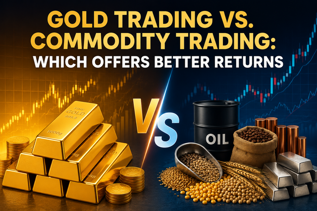 Gold Trading vs. Commodity Trading