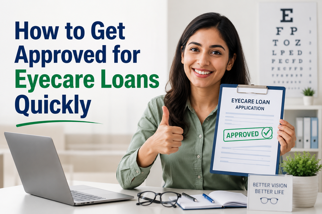 How to Get Approved for Eyecare Loans Quickly