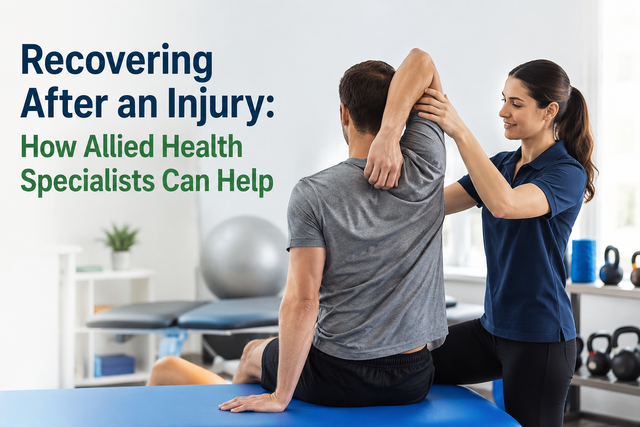 Recovering After an Injury How Allied Health Specialists Can Help