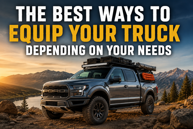 The Best Ways to Equip Your Truck Depending on Your Needs
