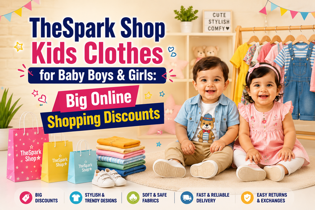 TheSpark Shop Kids Clothes for Baby Boys & Girls