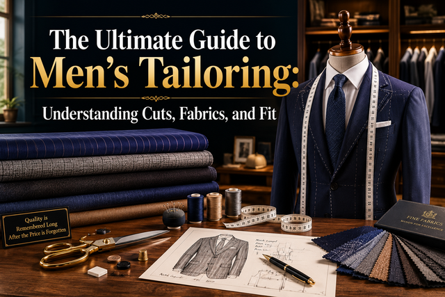 Ultimate Guide to Men's Tailoring