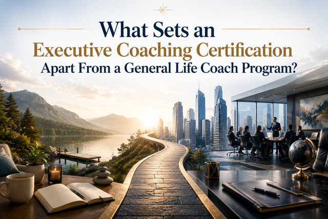 What Sets an Executive Coaching Certification Apart From a General Life Coach Program